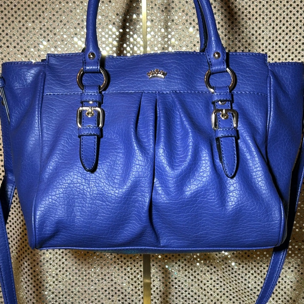 Juicy Couture Blue Crossbody Bag Approx. 15” x 10” x 4.5”